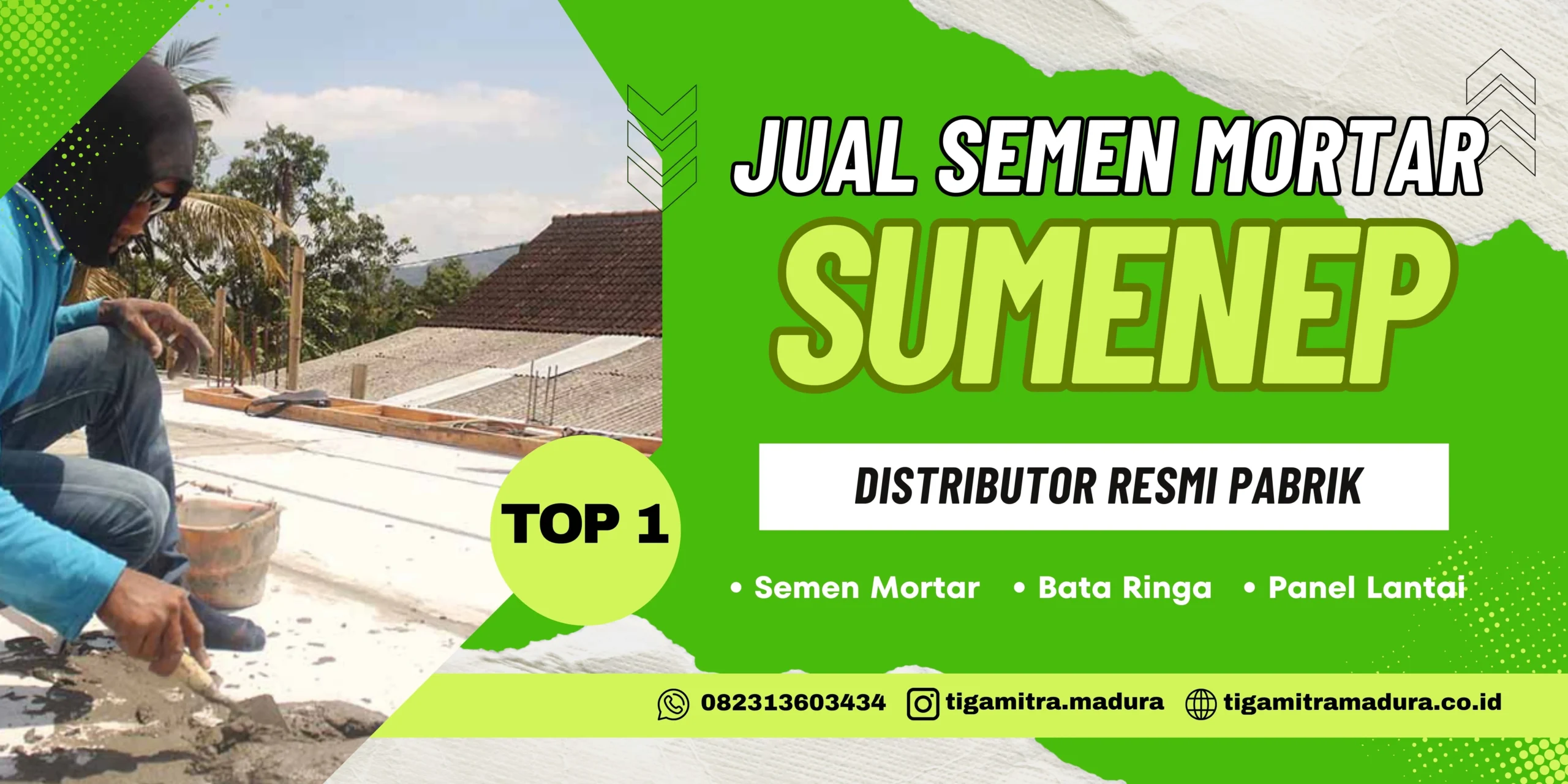 Jual Semen Mortar Sumenep 2024