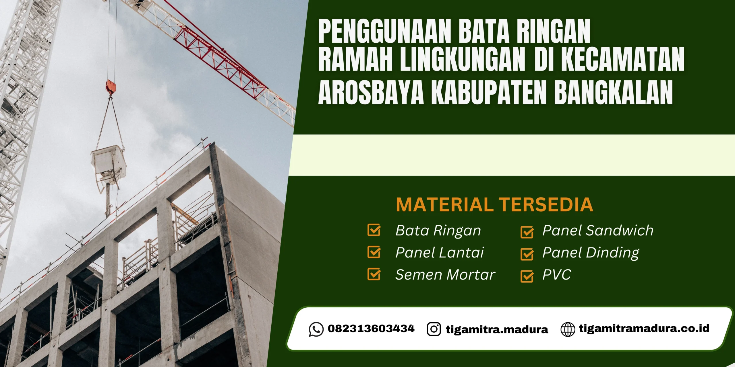 Jual Bata Ringan Arosbaya 2024