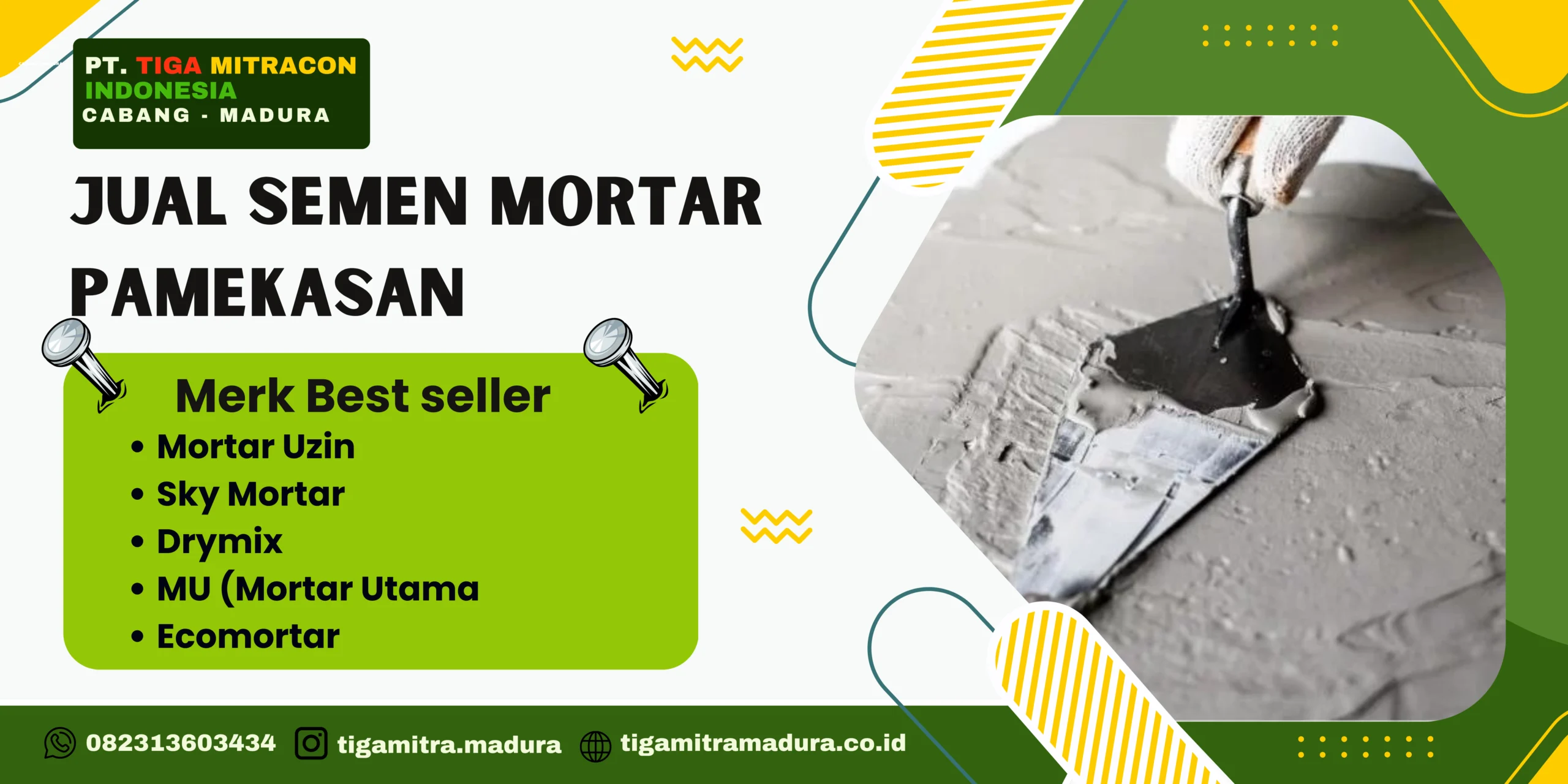 Jual Semen Mortar Pamekasan