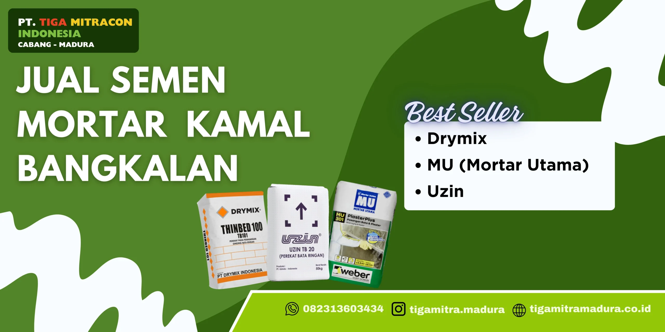 Jual Semen Mortar Kamal Bangkalan