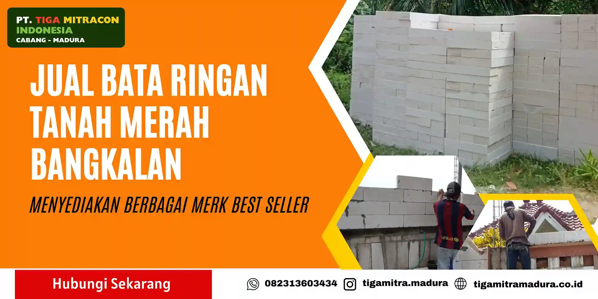 Jual Bata Ringan Tanah Merah Bangkalan