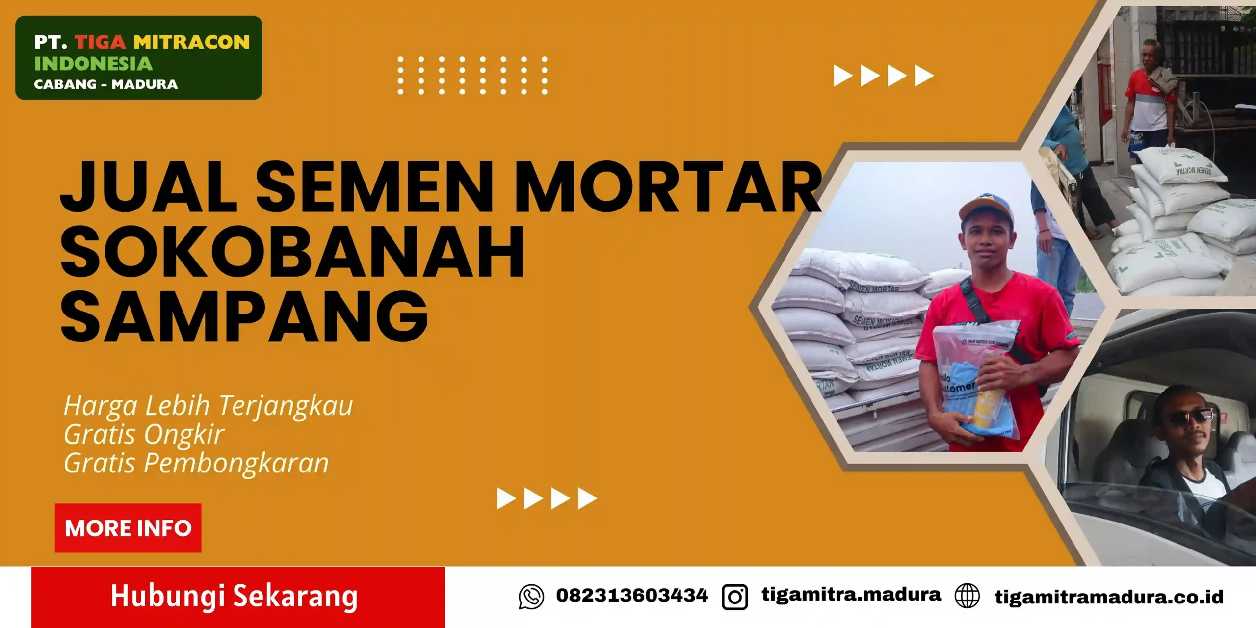 Jual Semen Mortar Sokobanah Sampang