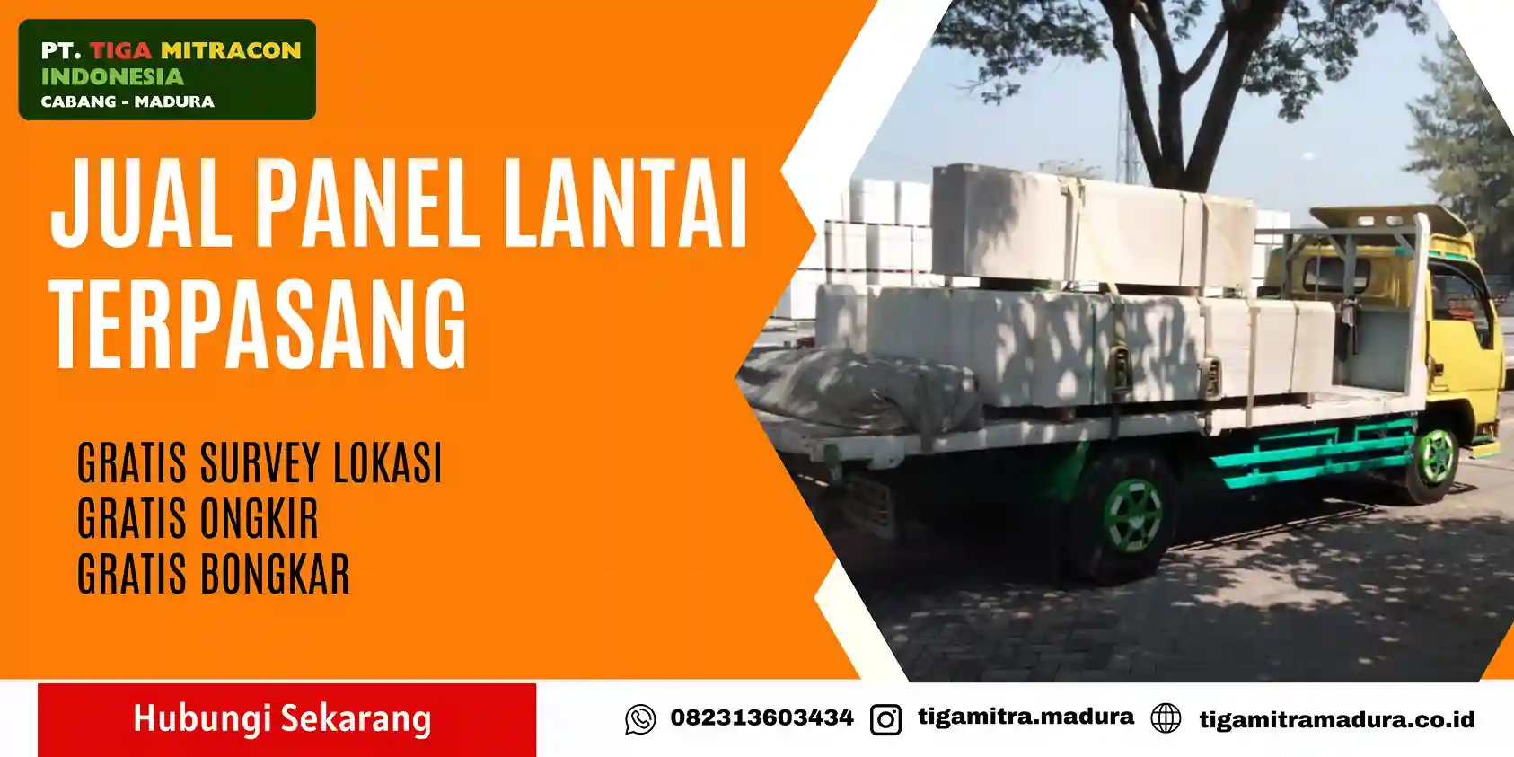JUAL PANEL LANTAI TERPASANG