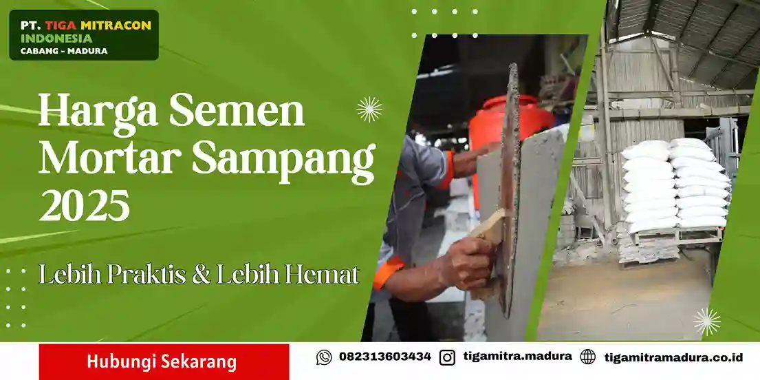 Harga Semen Mortar Sampang 2025