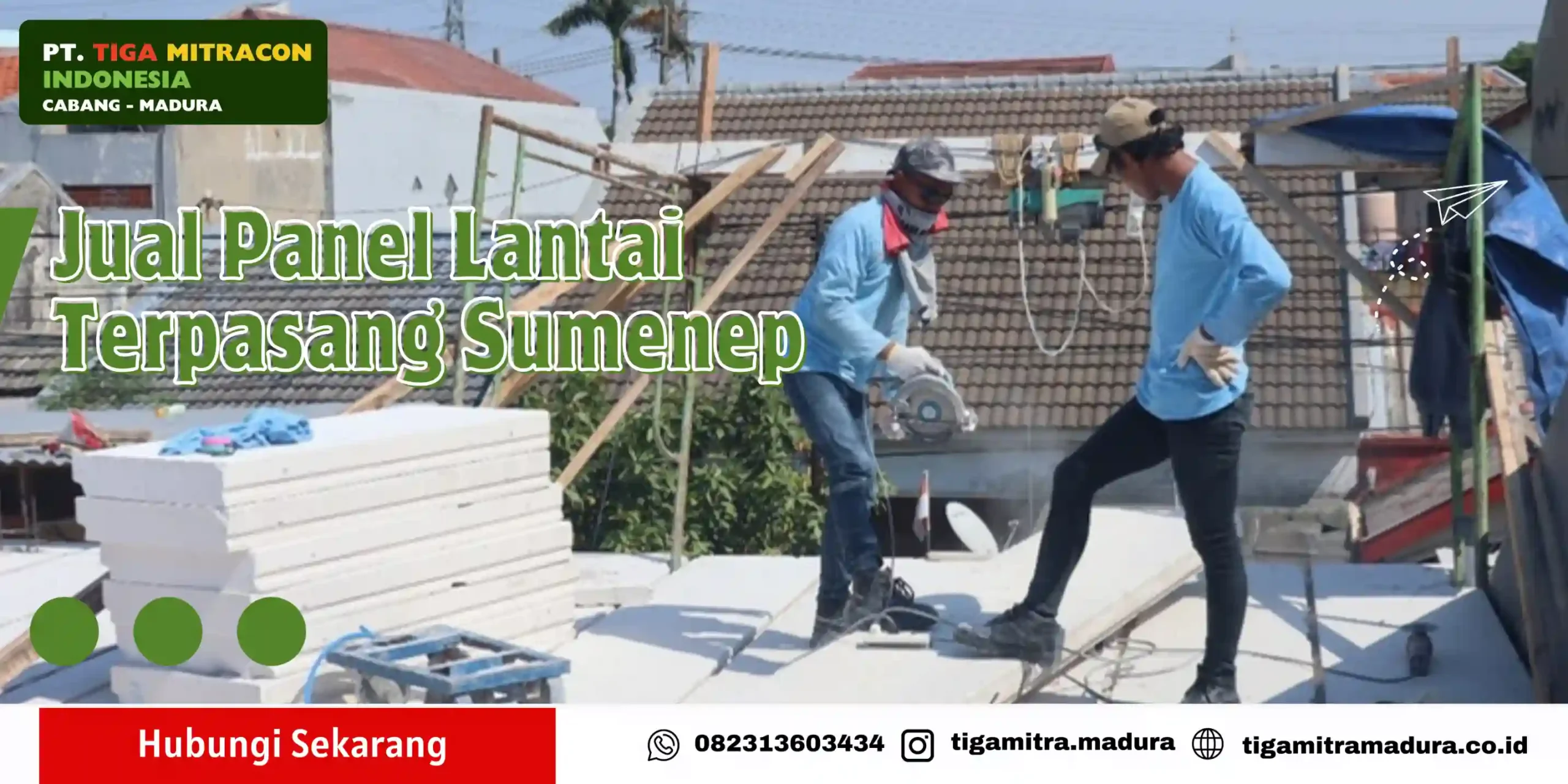 Jual panel Lantai terpasang Sumenep